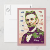 Carte Postale Religion Lincoln (Devant / Derrière)