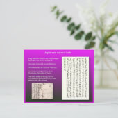 Carte Postale Religion, Shinto, textes sacrés japonais (Debout devant)