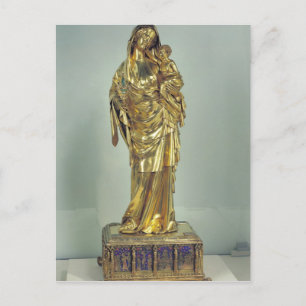 Carte Postale Reliquaire de la Vierge de Jeanne d'Evreux