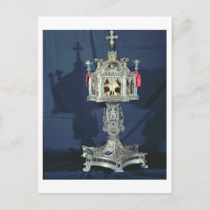 Carte Postale Reliquaire de St. Barbara, 14e-15e siècle (silve