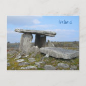 Carte Postale Relique de pierre d'Irlande (Devant)