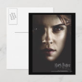 Carte Postale Reliques de la mort - Hermione (Devant / Derrière)