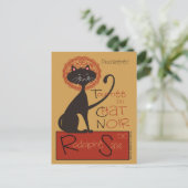 Carte Postale Remake moderne de Le Conversation Noir Chat noir (Debout devant)