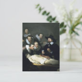 Carte Postale Rembrandt Art Peindre La Leçon D'Anatomie (Debout devant)