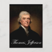 Carte Postale Rembrandt_Peale-Thomas_Jefferson 1 (Devant)