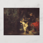 Carte Postale Rembrandt Susanna et les Anciens (Devant)