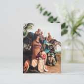 Carte Postale Rembrandt - The Baptism of the Eunuch, (Debout devant)