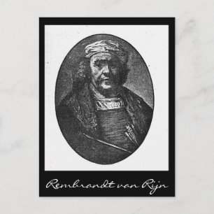 Carte Postale Rembrandt Van Rijn