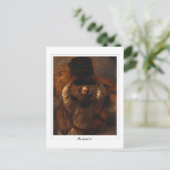 Carte Postale Rembrandt van Rijn #25 - Art fin (Debout devant)