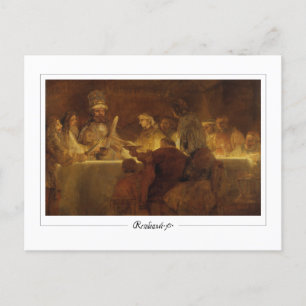 Carte Postale Rembrandt van Rijn #615 - Beaux Arts