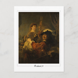Carte Postale Rembrandt van Rijn #8 - Beaux-Arts