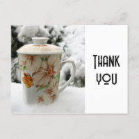 Remerciant le chef Postcard