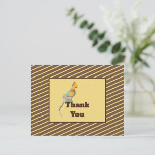 Carte Postale Remerciement à une garde de chat Appréciation de g