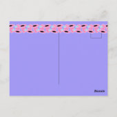 Carte Postale Remerciement d'anniversaire de Cowgirl (Dos)