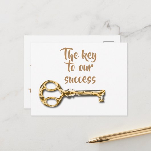 Carte Postale Remerciement d'appréciation pour les employés, les (Devant/Arrière en situation)