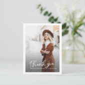 Carte Postale Remerciement de remise de diplômes multi-photo mod (Debout devant)