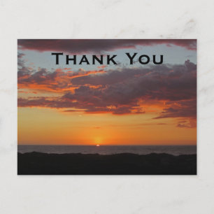 Carte Postale Remerciement Minimaliste pour Appréciation du Couc