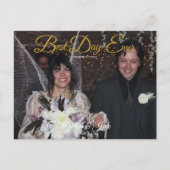 Carte Postale Remerciement photo de roses épanouies (Devant)