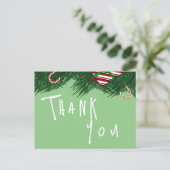 Carte Postale Remerciement pour un restaurant (Debout devant)