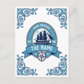 Carte Postale Remerciements à l'employé Bon voyage Au revoir (Devant)