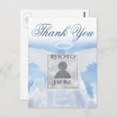 Carte Postale Remerciements |Carte postale Mémorial Céleste (Devant / Derrière)