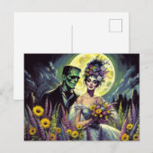 Carte Postale Remerciements de mariage (Devant / Derrière)