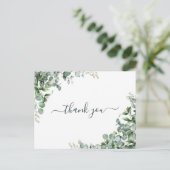 Carte Postale Remerciements de Remise de Cadeaux de Mariage au E (Debout devant)