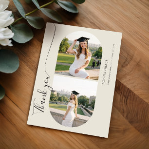 Carte Postale Remerciements pour la fête de fin d'études de phot