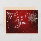 Carte Postale Remerciements pour la nourriture (Devant / Derrière)