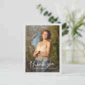 Carte Postale Remerciements pour le script multi-photo de la pro (Debout devant)