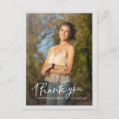 Carte Postale Remerciements pour le script multi-photo de la pro (Devant)