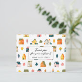 Carte Postale Remerciements pour les Références Immobilières Mai (Debout devant)