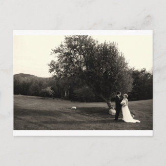 Carte Postale Remerciements pour mariage