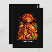 Carte Postale Remercier et partager l'amour (Devant / Derrière)