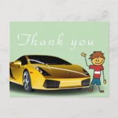 Carte Postale Remercier le mécanicien  (Devant)