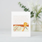 Carte Postale Remercier le Pasteur pour son Appreciation (Debout devant)