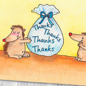 Carte Postale REMERCIER par Nicole Janes