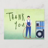 Carte Postale Remercier un mécanicien (Devant)