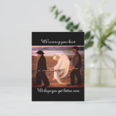 Carte Postale Remets-toi Ange blessé (Debout devant)