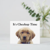 Carte postale Reminder Chipot de contrôle vétérina (Debout devant)