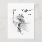 Carte Postale Remington Bicyclettes (Devant)