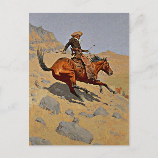 Carte Postale Remington - The Cowboy, 1902 (Devant)