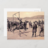 Carte Postale Remington - Un Gander Pull (Devant / Derrière)