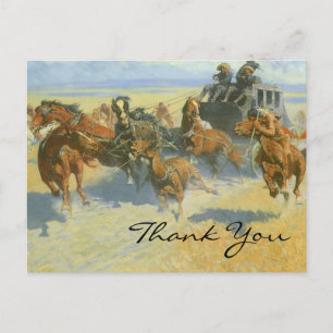 Carte Postale Remington's Downing the Nigh Leader