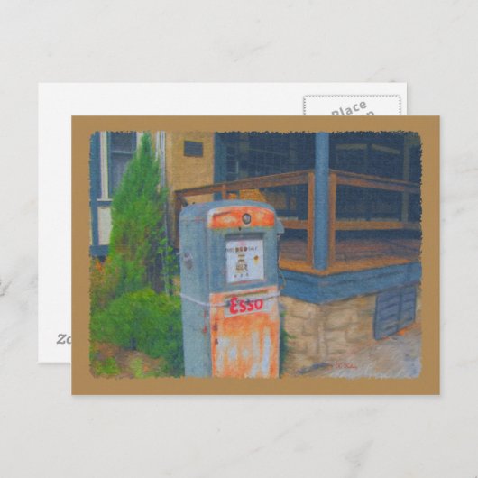 Carte postale Reminiscence des ressources (Devant / Derrière)