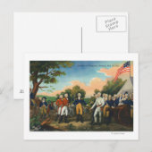 Carte Postale Remise de Burgoyne (Devant / Derrière)