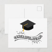 Carte Postale Remise de diplômes (Devant / Derrière)