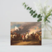 Carte Postale Remise de Lord Cornwallis par John Trumbull 1820 (Debout devant)