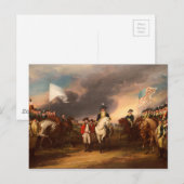 Carte Postale Remise de Lord Cornwallis par John Trumbull 1820 (Devant / Derrière)