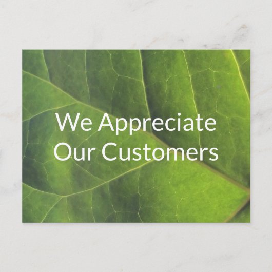 Carte Postale Remise de reconnaissance de la clientèle, promotio (Devant)